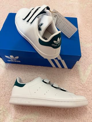 Tenis Adidas Stan Smith Velcro Talla 35