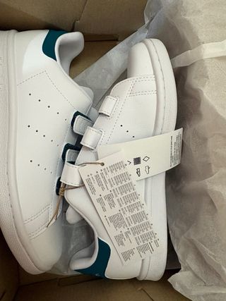 Tenis Adidas Stan Smith Velcro Talla 35