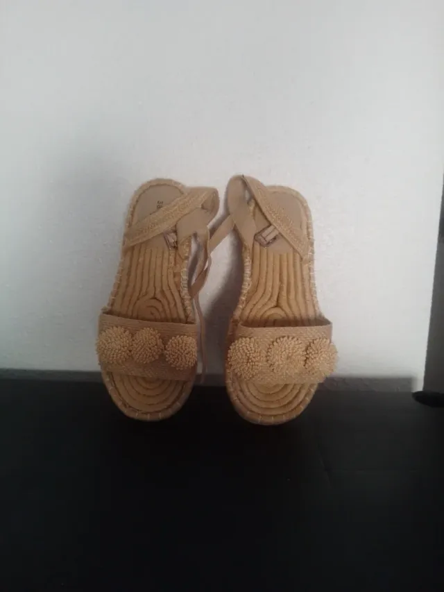 Sandalias Shein Beige Talla 38