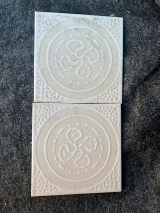 Azulejos antiguos decorados