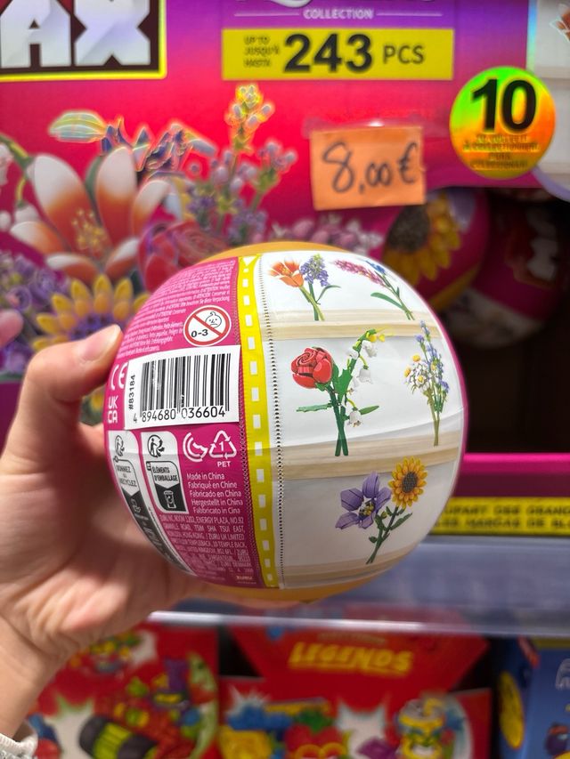 Bola Zuru Max Flowers Colección 204 Piezas 8€/unid