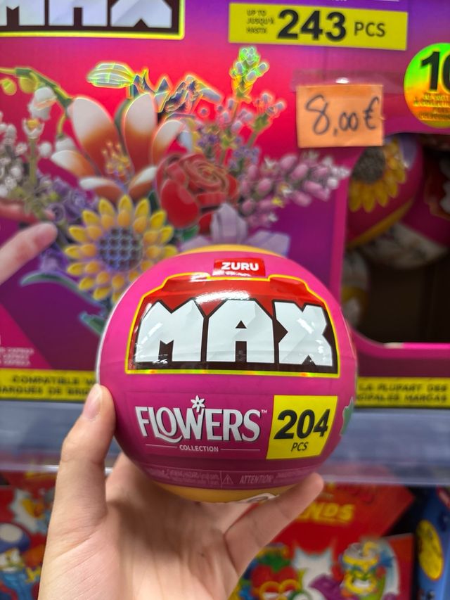Bola Zuru Max Flowers Colección 204 Piezas 8€/unid
