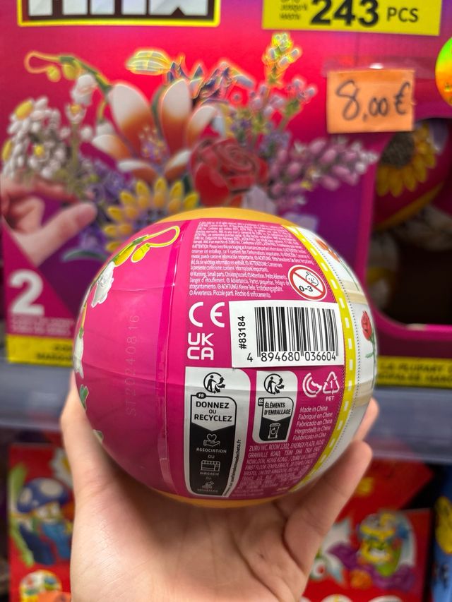 Bola Zuru Max Flowers Colección 204 Piezas 8€/unid