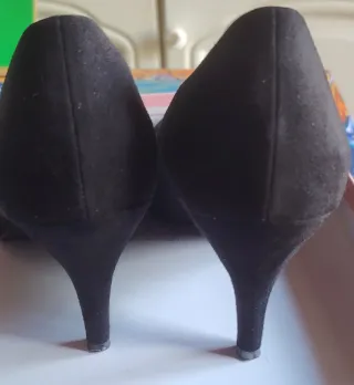 Scarpe décolleté H&M camoscio tacco 8 cm