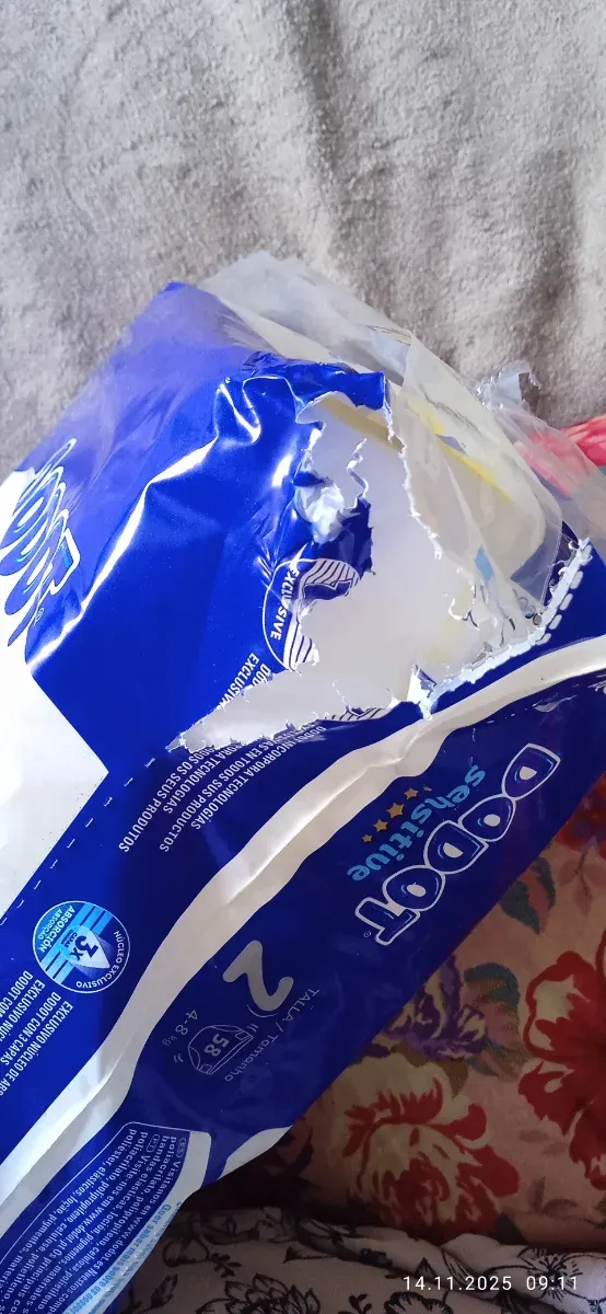 Dodot Sensitive Talla 2 (4-8 kg) - 54uds