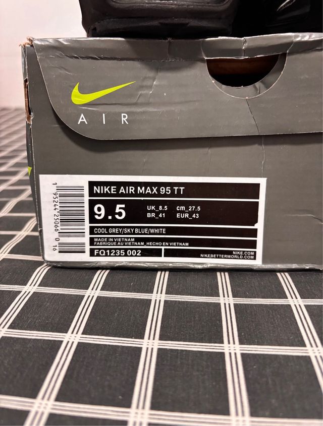 Nike Air Max Gris y Blanco