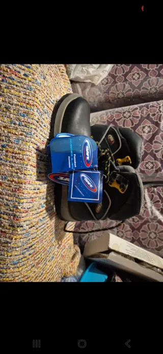 Scarpe SAFE nere e multicolore