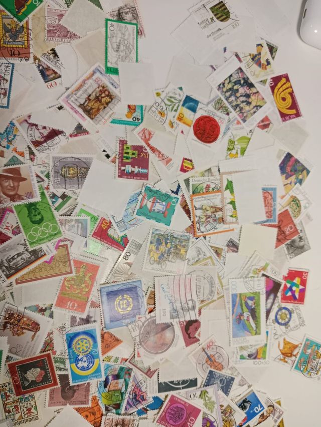 1000 Sellos Alemania Federal Conmemorativos.