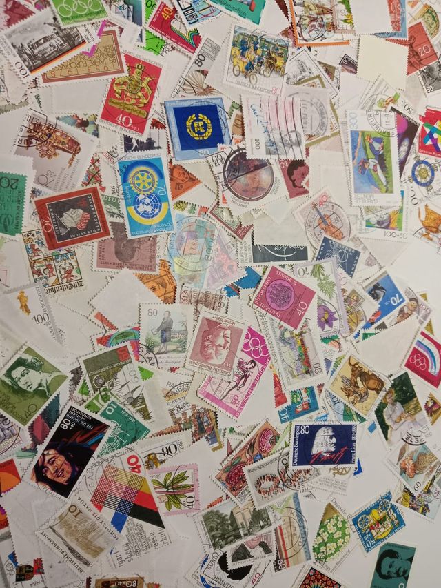 1000 Sellos Alemania Federal Conmemorativos.