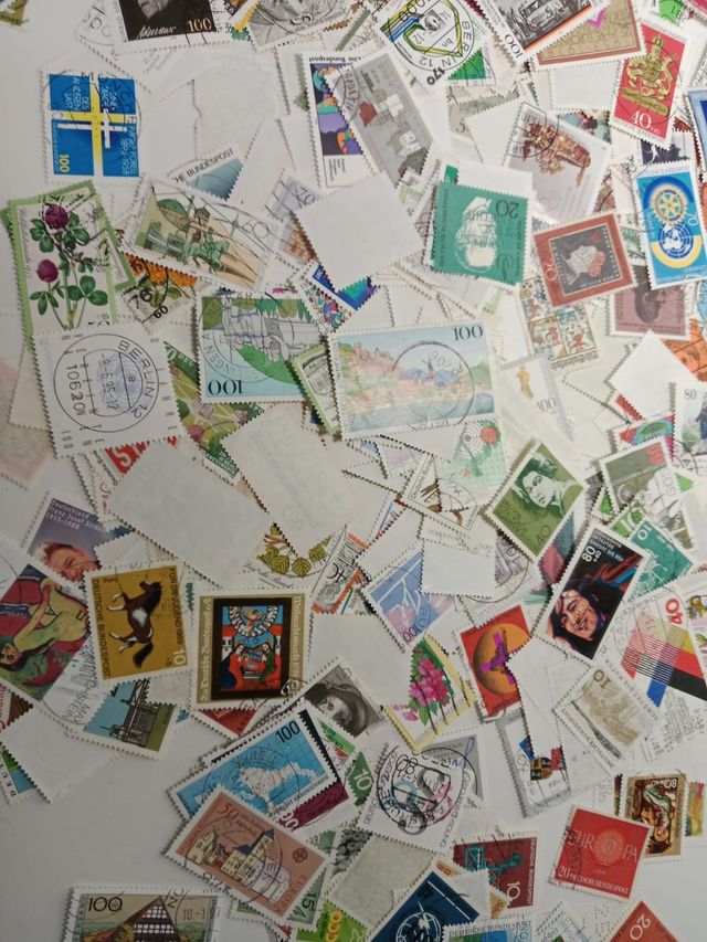 1000 Selos Alemão Federal Comemorativos