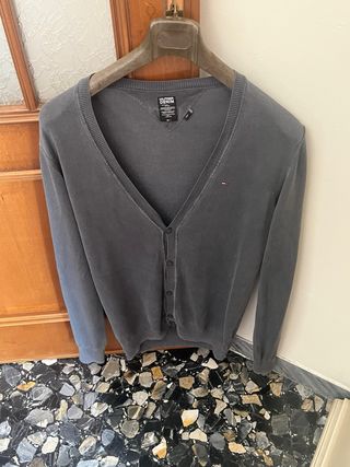 Cardigan Tommy Hilfiger Grigio