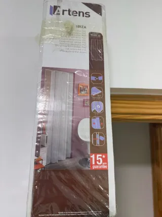 Puerta plegable Artens Ibiza PVC 85x205cm