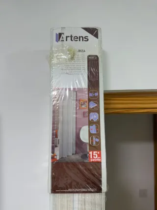 Puerta plegable Artens Ibiza PVC 85x205cm