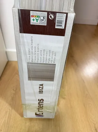 Puerta plegable Artens Ibiza PVC 85x205cm