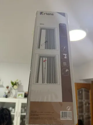 Puerta plegable Artens Ibiza PVC 85x205cm