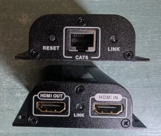 Extensor HDMI AGPTEK Cat6/7 + IR TX/RX