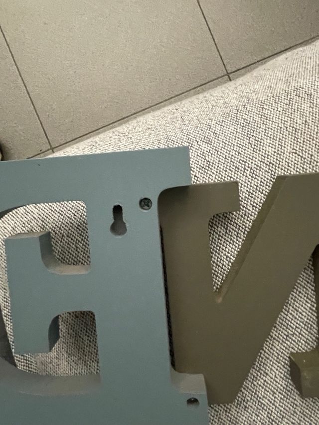 Letras Decorativas Cuisine Madera