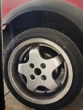 Llantas 15 pulgadas 4x100, Buje 57,1 VW