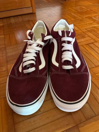 Zapatillas Vans granates