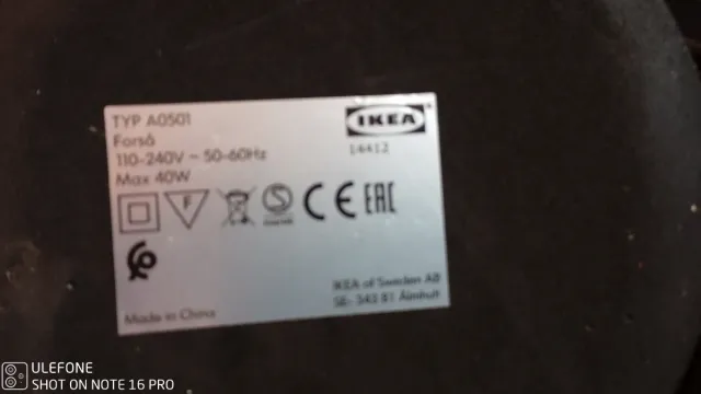 Flexo Ikea Metálico Ajustable