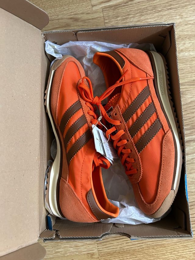 Zapatillas Adidas SL 72 Naranja Marrón
