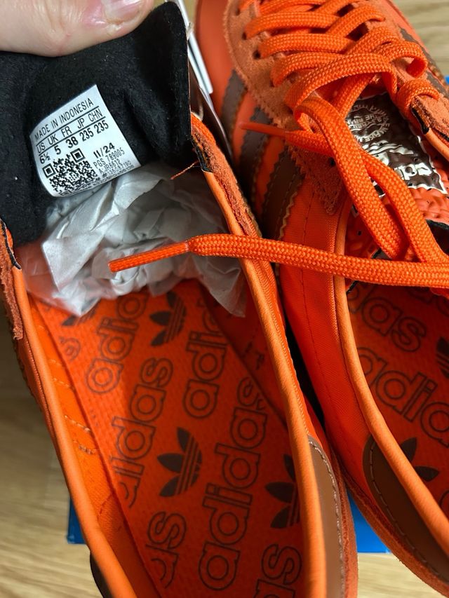 Zapatillas Adidas SL 72 Naranja Marrón