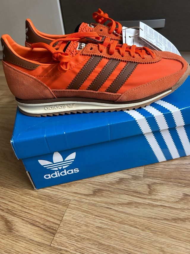 Zapatillas Adidas SL 72 Naranja Marrón