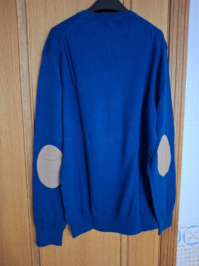 Jersey Cortefiel Azul Cobalto Talla XL NUEVO