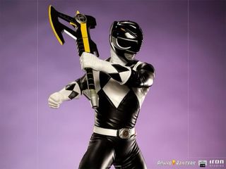 BLACK RANGER POWER RANGERS 1/10 IRON STUDIOS