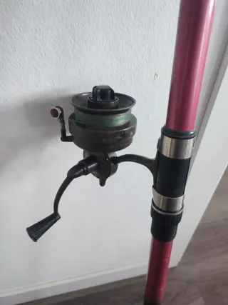 Venta de caña de pescar Redeño y carrete de pesca