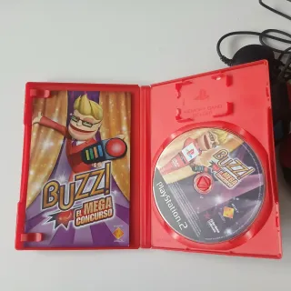 Buzz! El Mega Concurso PS2 + Mandos
