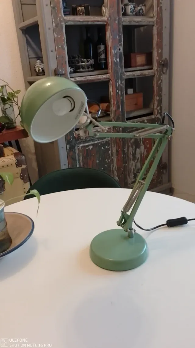 Flexo Ikea Verde Menta Metal