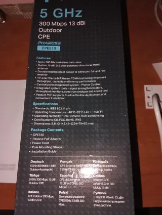 Antena TP-Link CPE510 5GHz Outdoor CPE