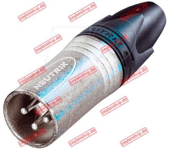 Conector Neutrik 3 polos 24V