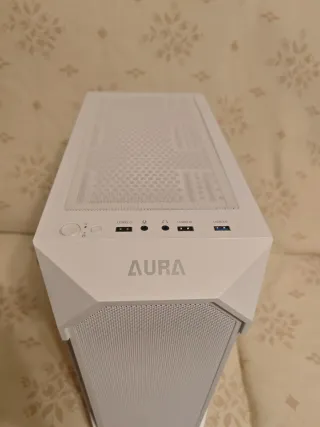 PC Gaming RX 6600 Aura Blanca