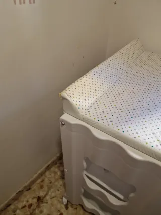 Cambiador bañera bebé estrellas