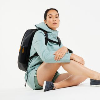 Mochila impermeable perlante náutica 25 litros negro