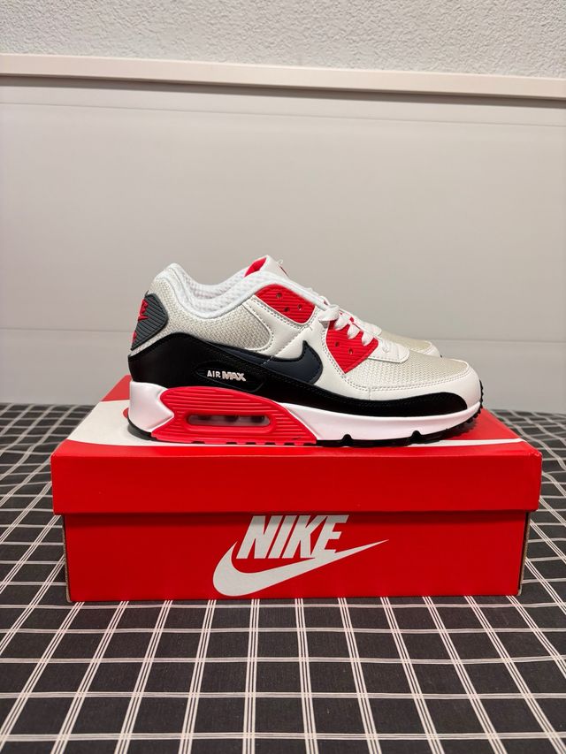 Nike Air Max 90 Rojo Blanco