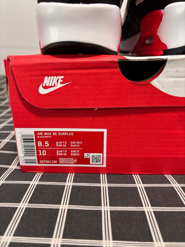 Nike Air Max 90 Rojo Blanco