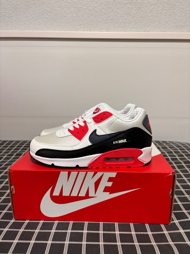 Nike Air Max 90 Rojo Blanco