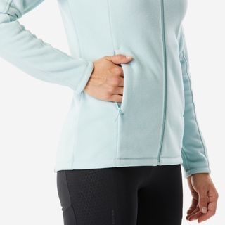 Chaqueta polar de montaña y trekking Mujer Quechua MH500