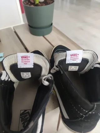 Zapatillas Vans SK8 Hi Negras Talla 41