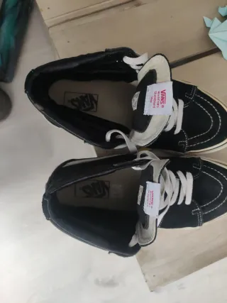 Zapatillas Vans SK8 Hi Negras Talla 41