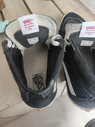 Zapatillas Vans SK8 Hi Negras Talla 41