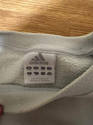 Sudadera Adidas Blanca