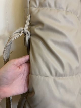 Chaleco CH acolchado beige