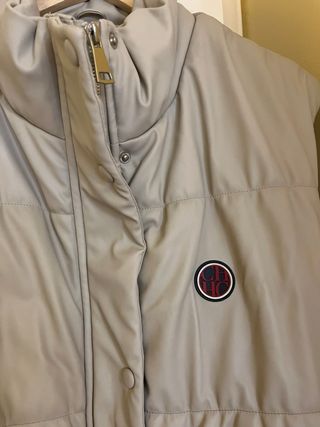 Chaleco CH acolchado beige