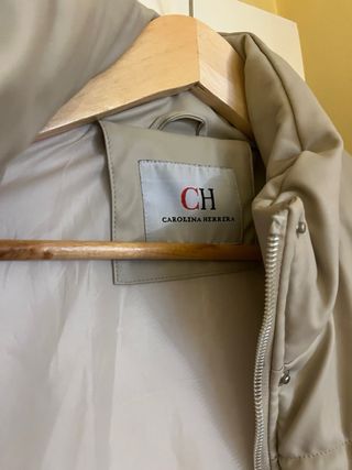 Chaleco CH acolchado beige