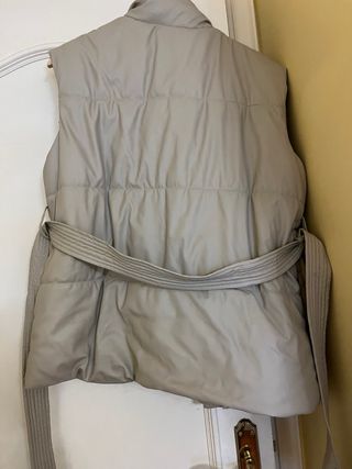 Chaleco CH acolchado beige