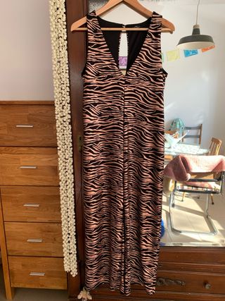 Mono tirantes estampado tigre fiesta talla L